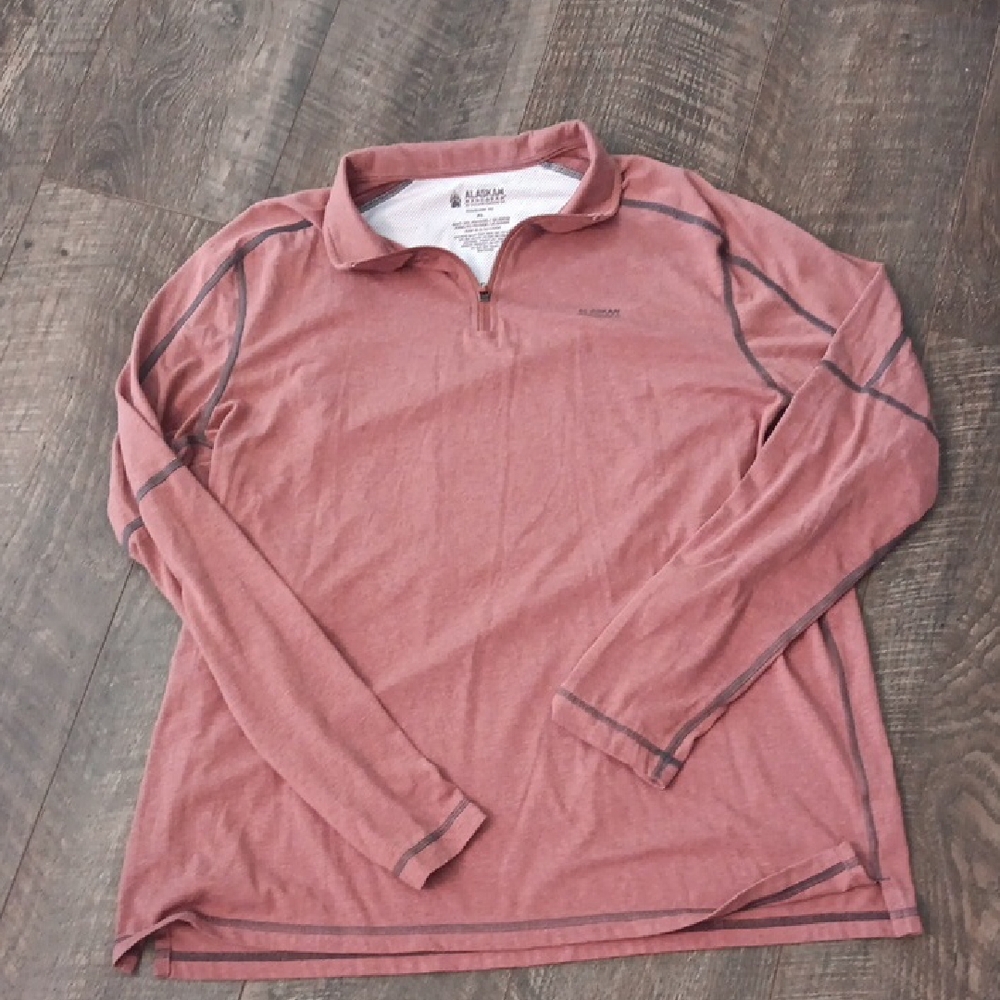 Alaskan Headgear Men's Long Sleeve Tee - Dusty Rose